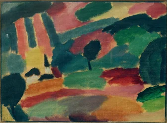 Paysage orageux
